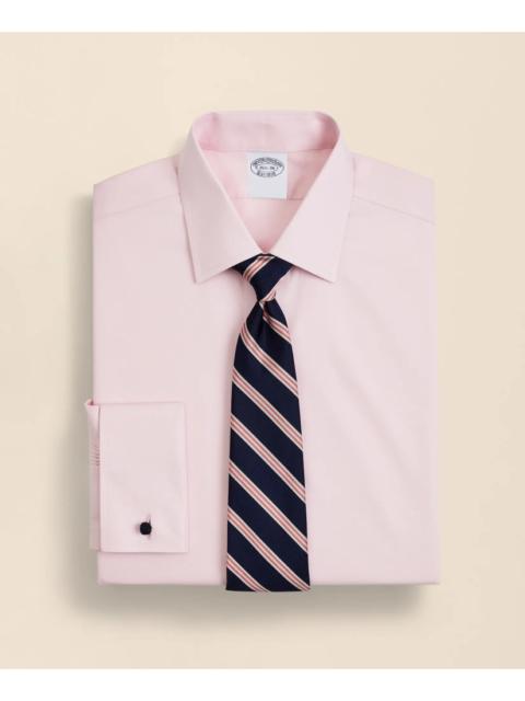 Brooks Brothers Stretch Supima® Cotton Non-Iron Pinpoint Oxford Ainsley Collar Dress Shirt