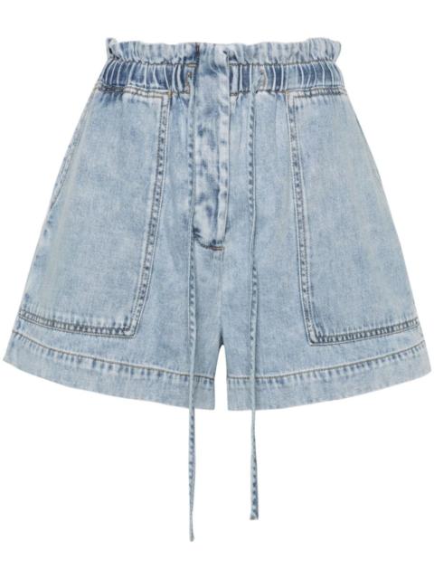 Rails Foster wide-leg denim shorts