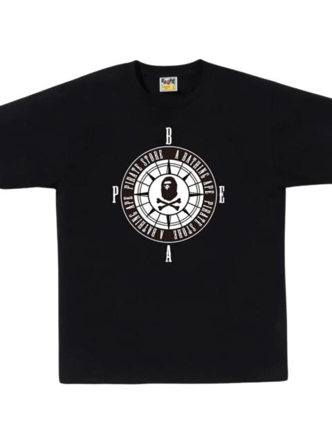 A BATHING APE® Pirate Store Compass Tee "Black" 4J20110007 BLACK