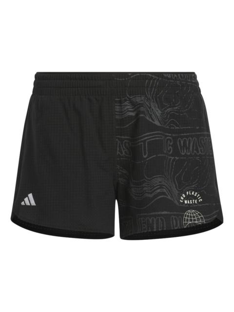 adidas (WMNS) adidas Run for the Oceans Shorts Asia Sizing 'Black' HZ6010