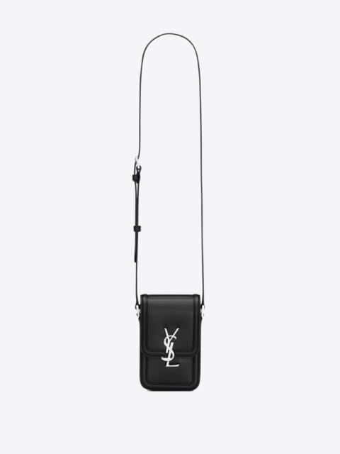 SAINT LAURENT solferino mini bag in smooth leather