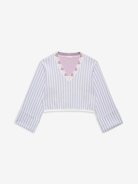 For Love & Lemons Edie Jacquard Knit Sweater