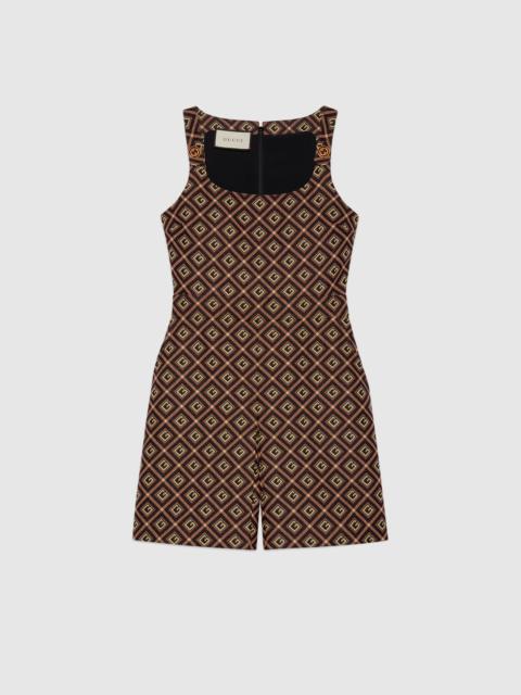 GUCCI Short GG damier jumpsuit