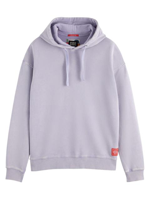SCOTCH & SODA Men's Artwork Relaxed-Fit Cotton Hoodie - Lavender