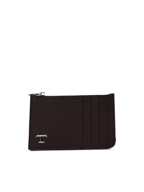 Tod's T Timeless grained cardholder