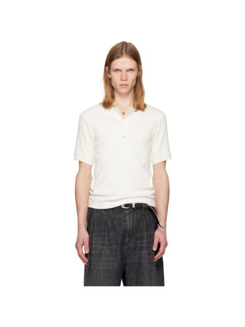 MAGLIANO Off-White 'Nudo' Serafino Henley