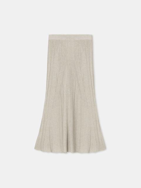 AERON MOSSY
Sparkly ribbed midi skirt