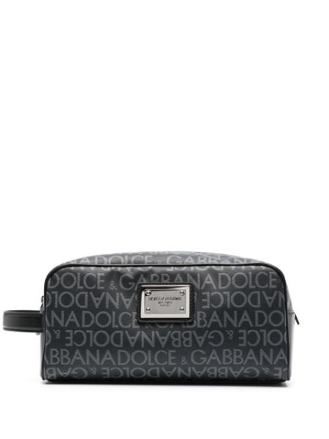 Dolce & Gabbana Beauty case with printed logo