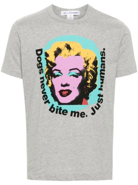 Comme des Garçons SHIRT graphic-print cotton T-shirt
