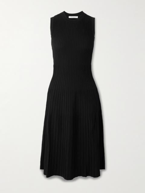 Max Mara Pegizio Ribbed-knit Midi Dress