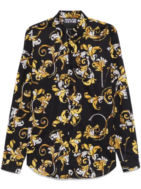 VERSACE JEANS COUTURE Barocco-print shirt