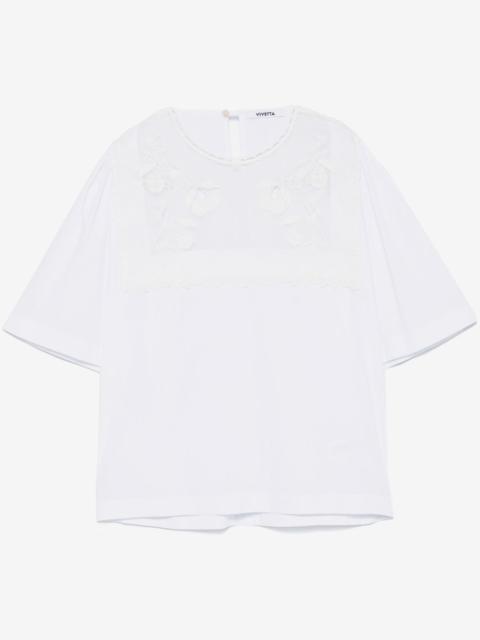 VIVETTA embroidered top