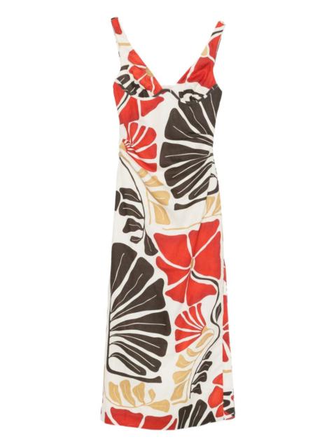 SIR. Julietta floral-print maxi dress