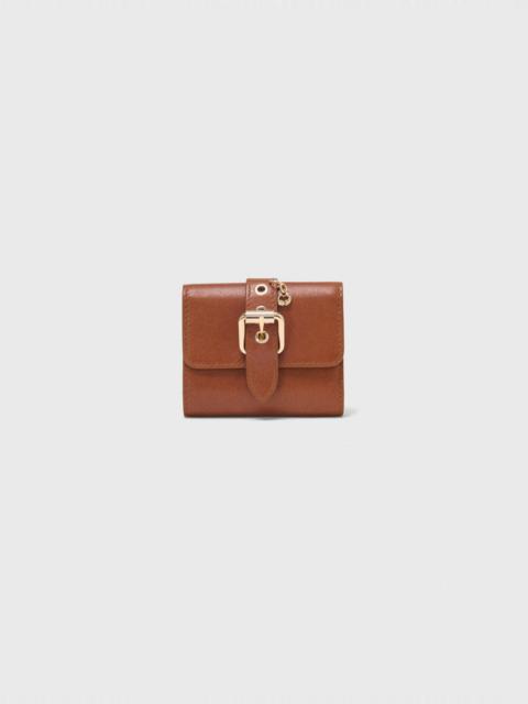 maje Miss M smooth leather wallet