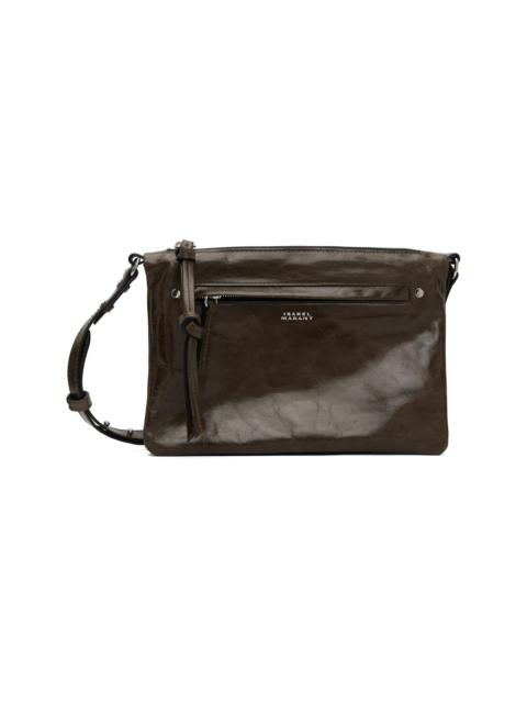Isabel Marant Khaki Winna Duo Shoulder Bag