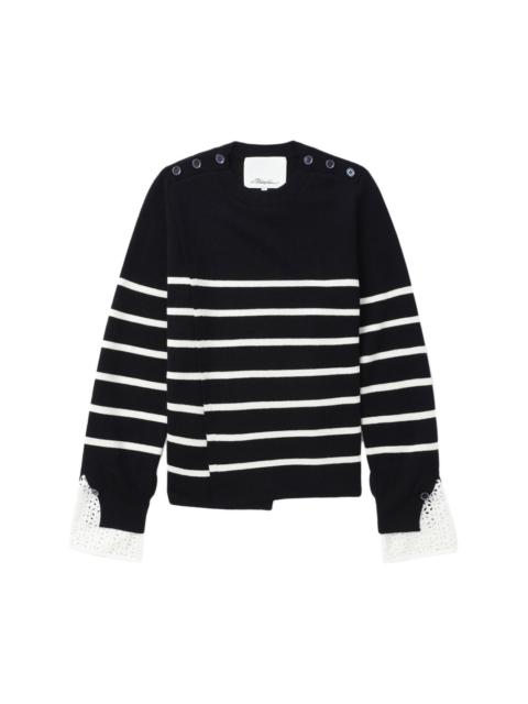 3.1 Phillip Lim striped wool jumper