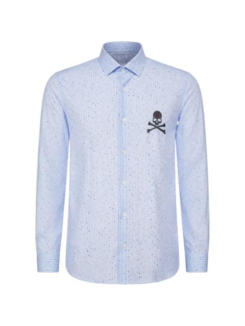 PHILIPP PLEIN stripe-pattern shirt