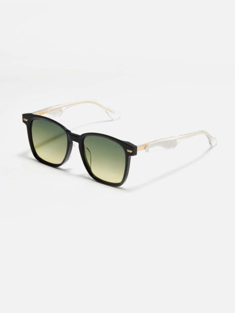 MONOGRAM DAICOCK PRINT SQUARE SUNGLASSES