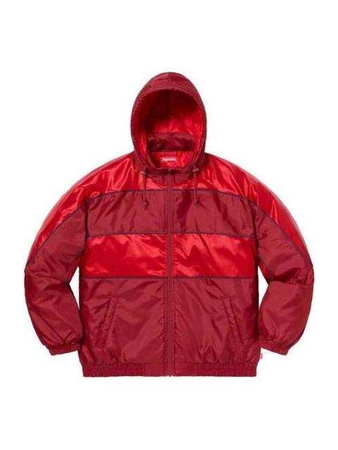 Supreme 대 스포츠 파이핑 퍼프 재킷 '레드'SUP-FW19-467