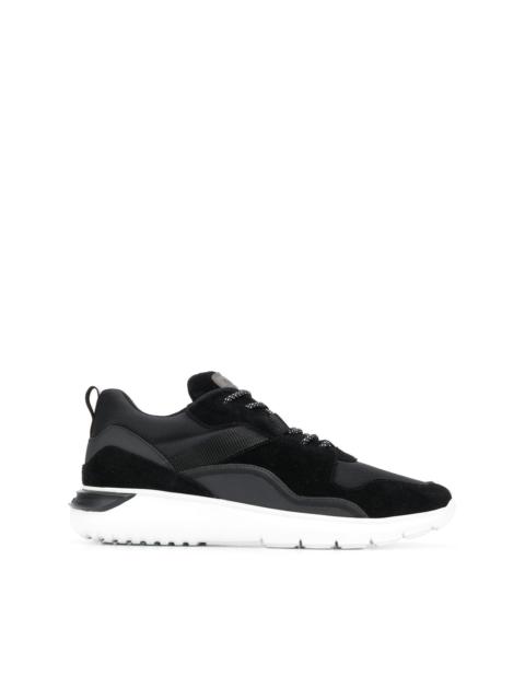 HOGAN suede panel sneakers