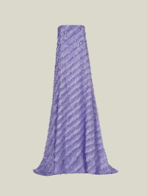 Taller Marmo Anguilla Gown in Lilac
