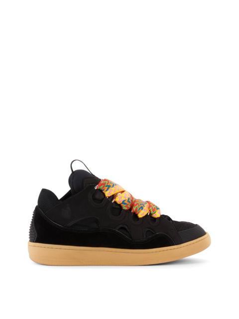 Lanvin LEATHER CURB SNEAKERS