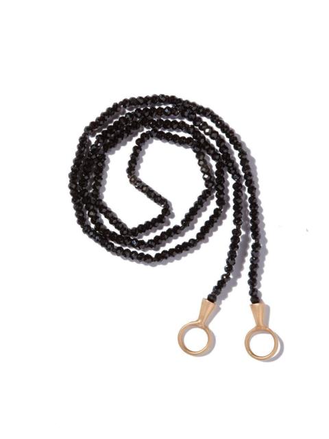 MARLA AARON Itty Bitty Black Spinel Strand