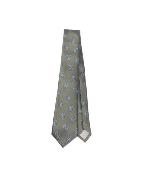GIORGIO ARMANI paisley-print silk tie