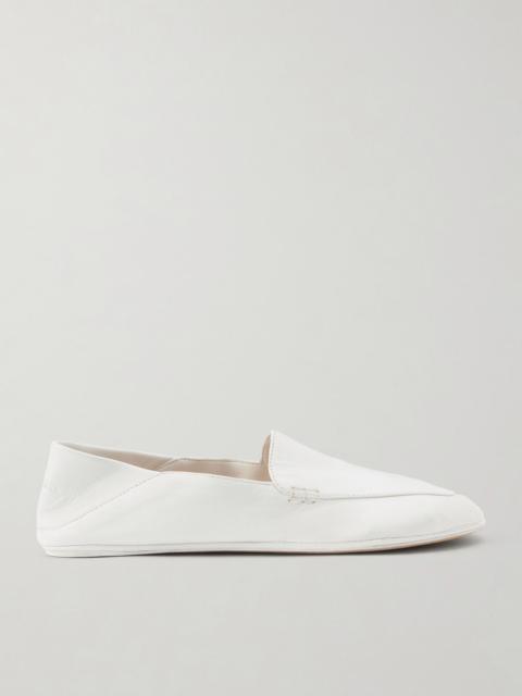 Calvin Klein Collection Vela Leather Loafers