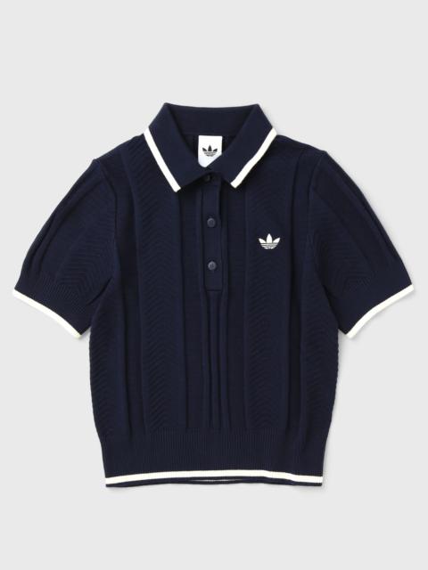 adidas WMNS CABLE KNIT CALI TEE POLO