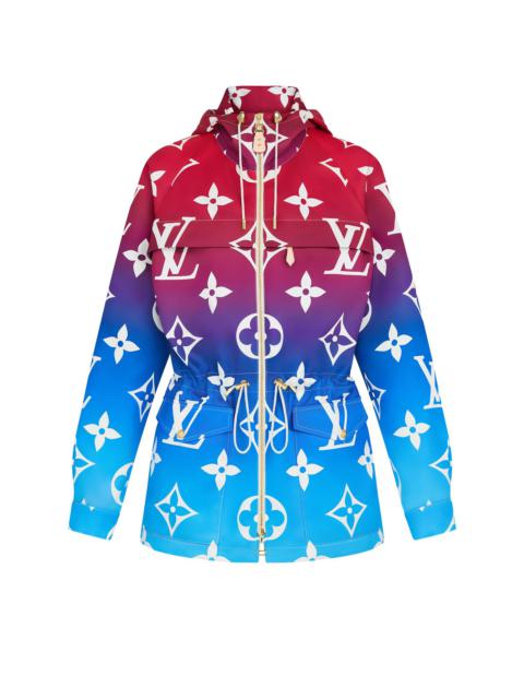 Louis Vuitton Sunset Monogram Lightweight Hooded Parka