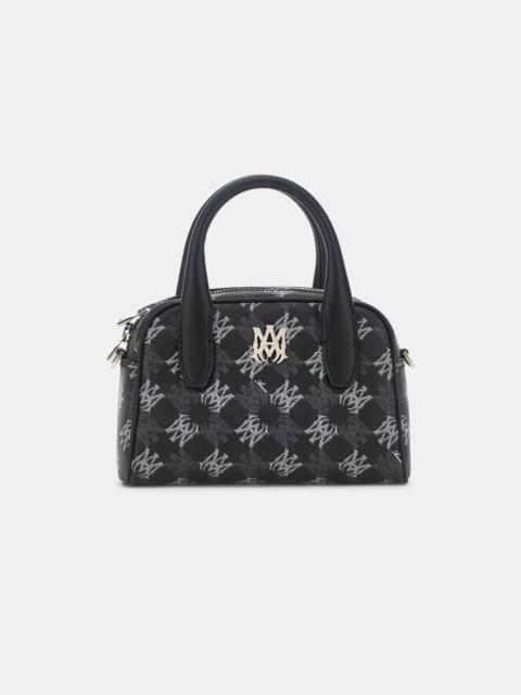 AMIRI WOMEN'S MA QUAD CANVAS MICRO BOWLING BAG