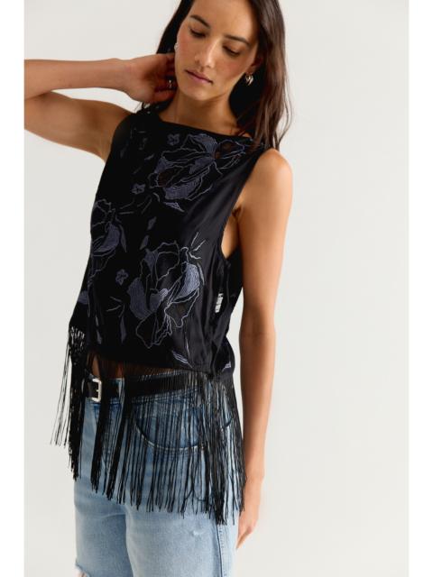 FREE PEOPLE Carlie Fringe Top
