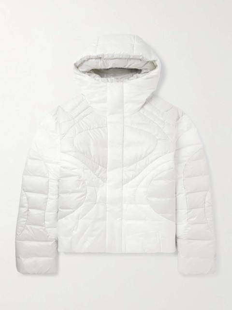 Sportswear Tech Pack Oversized Quilted Padded Shell Hooded Jacket