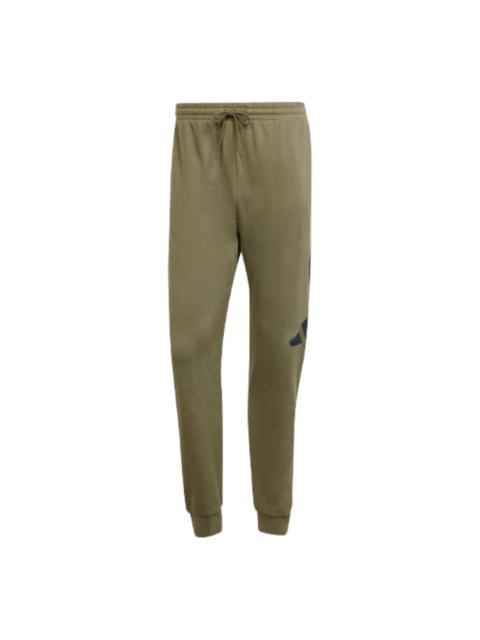 adidas adidas Essentials Big Logo French Terry Joggers 'Green' JE8970