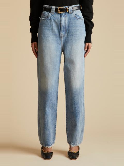 KHAITE Martin Jean light wash