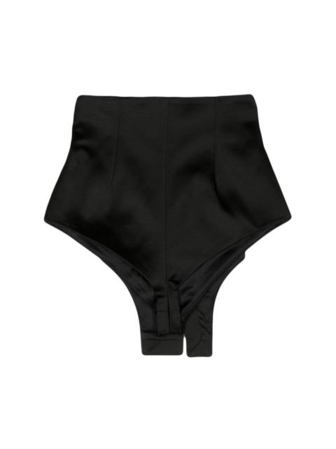 LaQuan Smith button-panel hot shorts