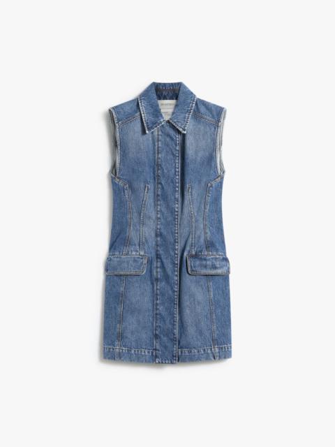 Sportmax Sleeveless denim dress