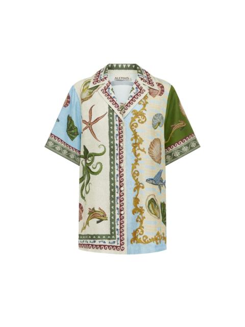 ALÉMAIS Bath House Silk Shirt
