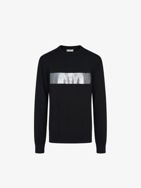 Givenchy GIVENCHY SWEATER IN WOOL WITH LATEX BAND