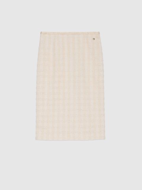 GUCCI Tweed skirt
