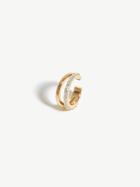 MISSOMA Solid Gold Diamond Double Ear Cuff
