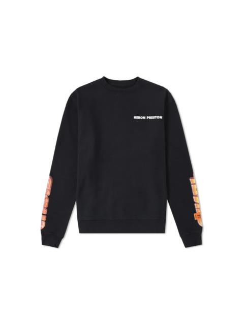Heron Preston Heron Preston Chromed Crewneck Sweatshirt Black