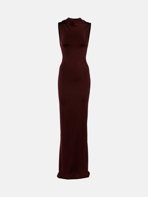 Victoria Beckham Draped jersey gown