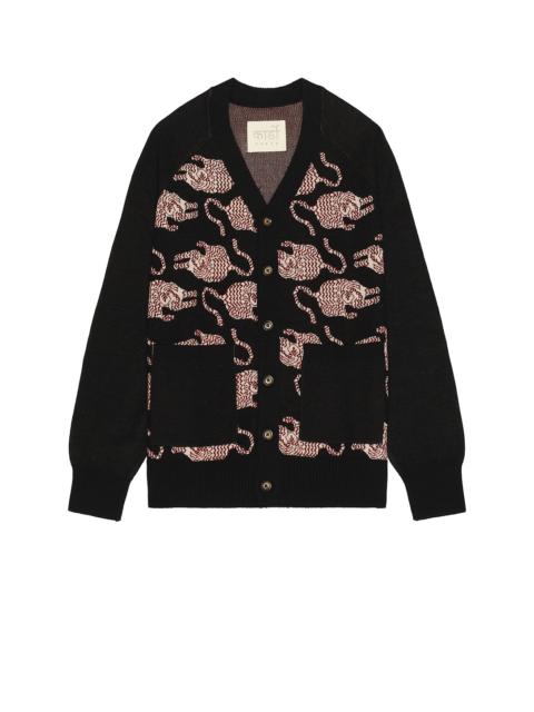 KARDO Agamay Knitted Cardigan With Patch Pockets