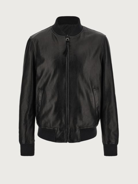 FERRAGAMO REVERSIBLE NAPPA BLOUSON