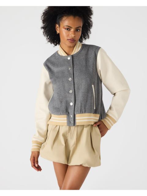 STEVE MADDEN ROONEY JACKET HEATHER GREY