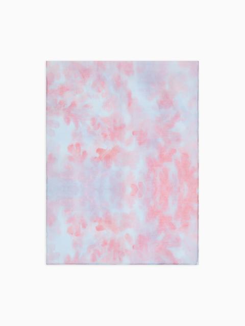 GIORGIO ARMANI PRINTED ORGANZA STOLE