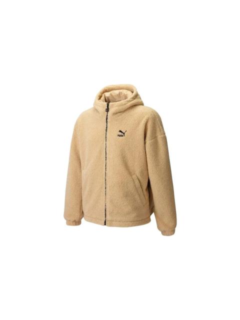 PUMA Puma EMB Sherpa Jacket 'Beige' 539568-20