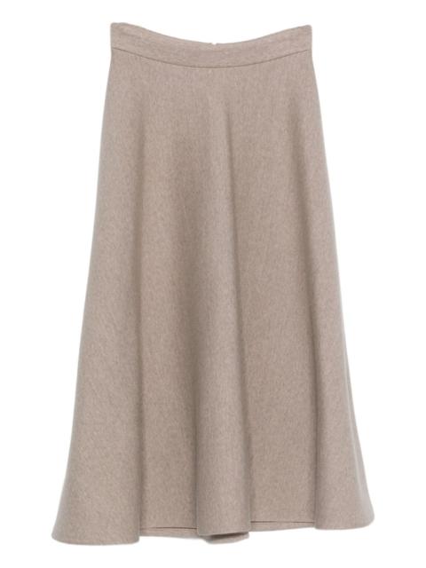 Max Mara A-line midi skirt